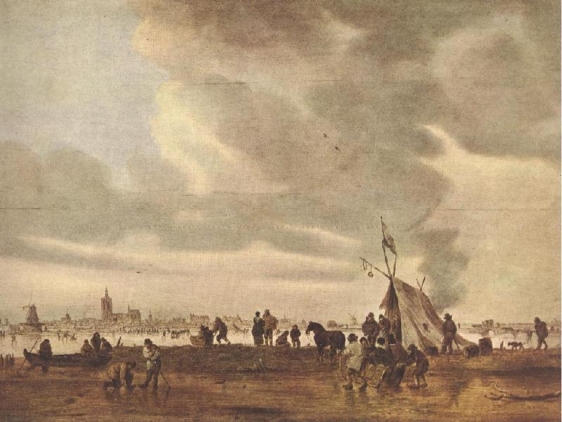 GOYEN, Jan van View of The Hague in Winter dg